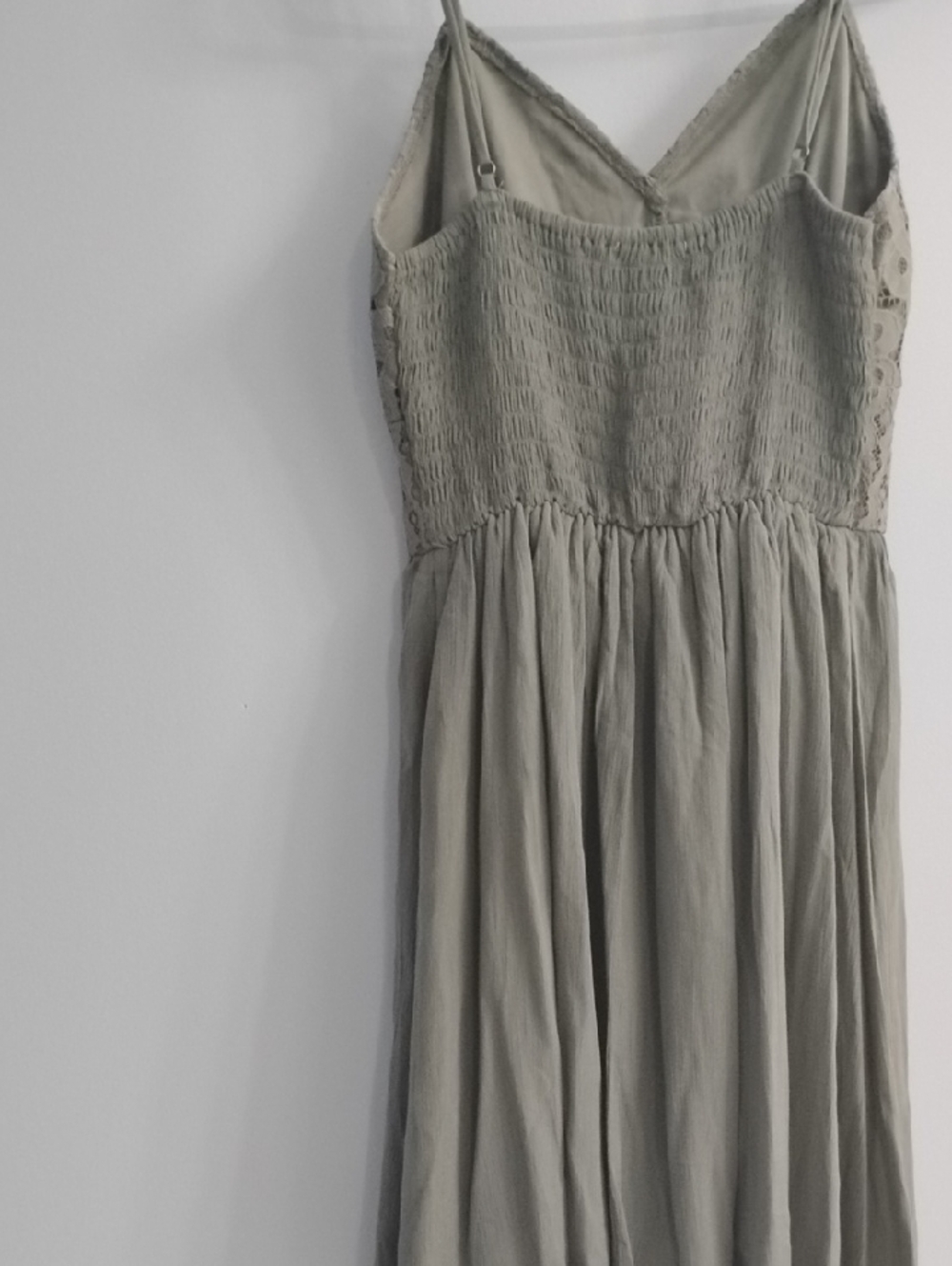Maurices Strapless Lace Midi Dress in Taupe Size XS - Picture 4 of 4